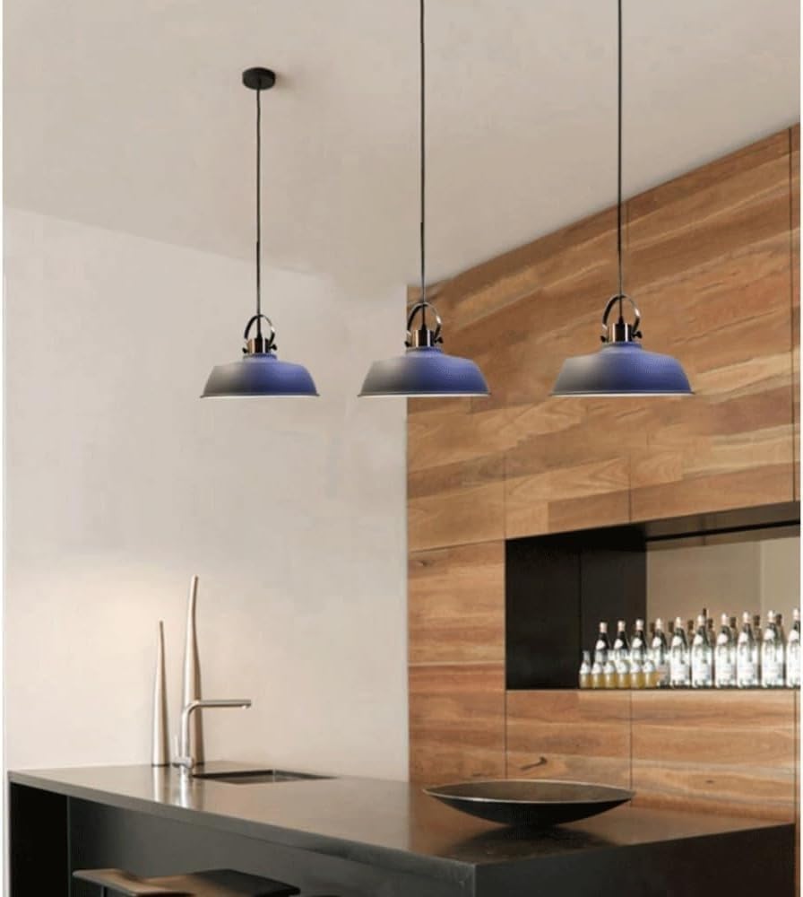 Wytrzymała i trwała żelazna lampa wisząca, odporna na rdzę, szara, minimalistyczna dekoracja domu, lampa wisząca z liny, do restauracji, sypialni