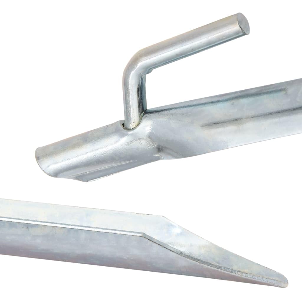 Zeltheringe 24 Stück V-Form 24 cm, 20 mm verzinkter Stahl Erdanker, mit Haken zum Einschlagen mit Hammer, für Camping, Zelt Abspannleine Windschutz