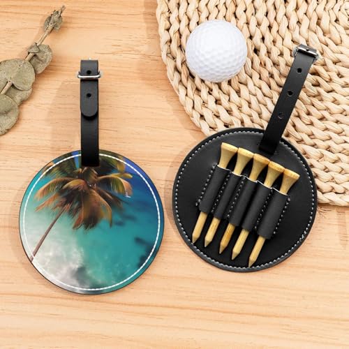 FoRes Caribbean Islands Golf Tees Organizer Bag - Versatile