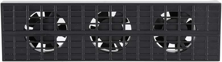 Fan for PS4 Slim, Intelligent Quiet Thermal Dissipation Fan with Temperature Control with 3 Ports, Heat Extractor for Gaming Machine-Ergonomic Design