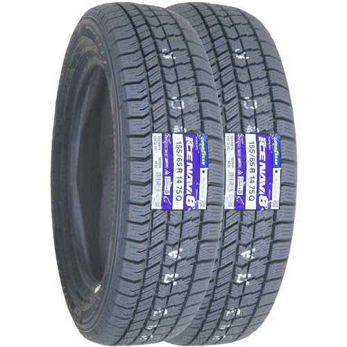 Amazon.co.jp: グッドイヤー スタッドレスタイヤ ICE NAVI8 155/65R14