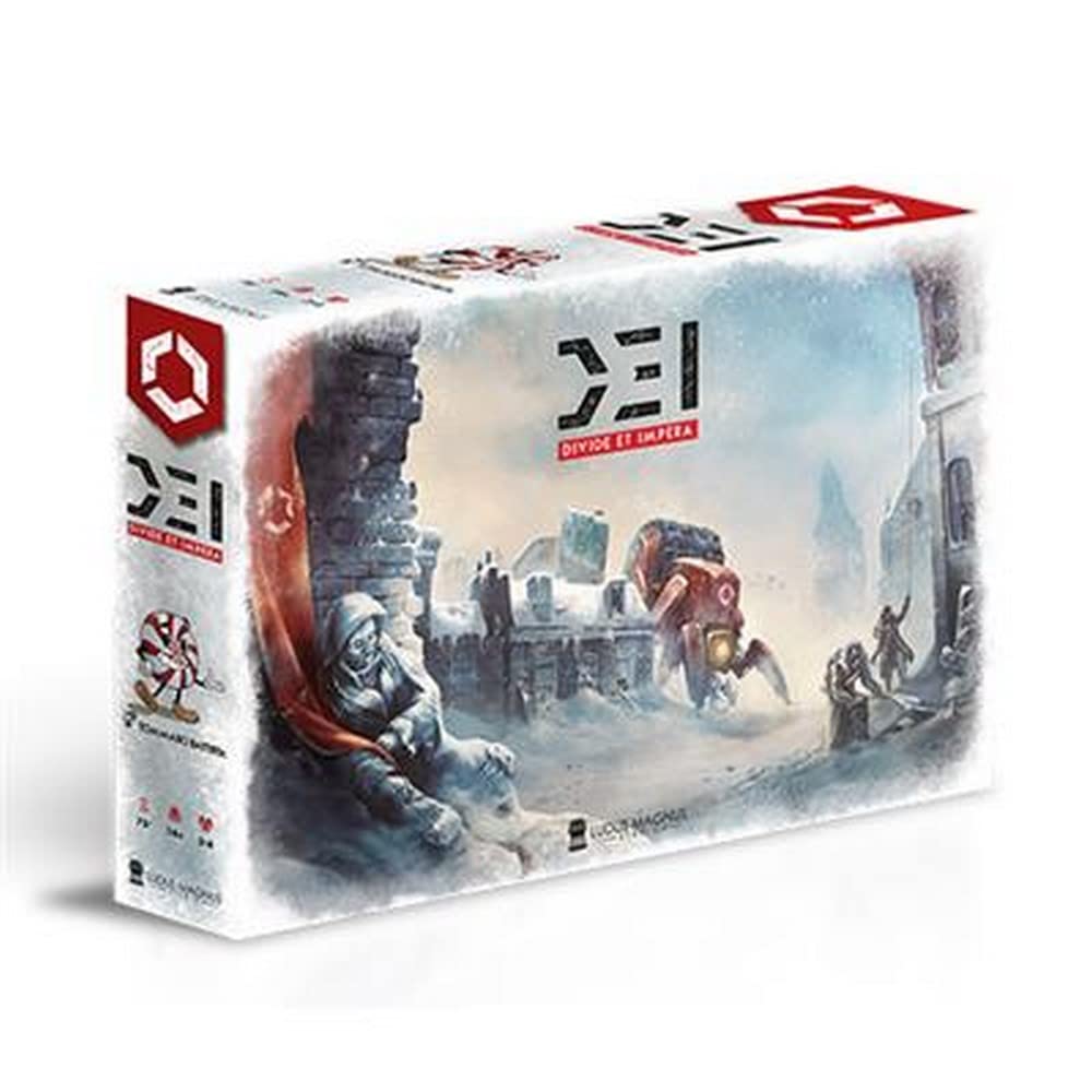 Ludus Magnus Studio - D.E.I.: Divide et Impera - Gioco da Tavolo, Gioco Base, 2-4 Giocatori, 14+ Anni, Edizione in Italiano