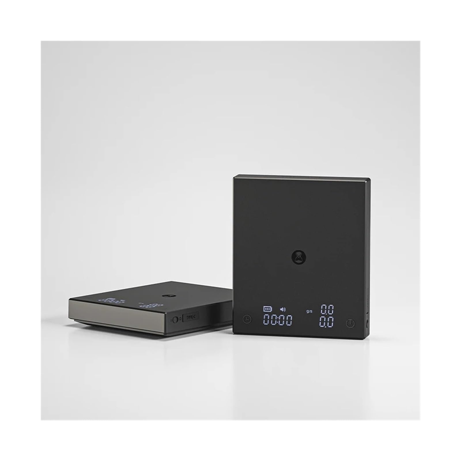 Waga kuchenna, Basic 2 Black Mirror Pour Over Coffee Scale Z Wyświetlaczem Przepływu Automatyczny Timer Cyfrowa Waga Kuchenna Do Kawy Espresso 0,1 G/2 Kg do pieczenia, kawy, biżuterii