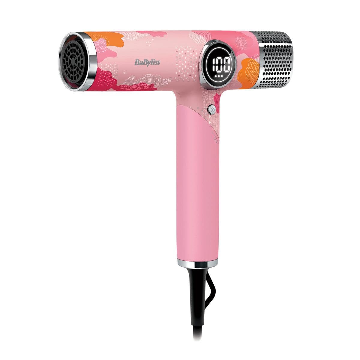 Babyliss DIGITAL HAIR DRYER/1800W/ HIGH SPEED/FAST DRYING/LIGHT WEIGHT/LED DIGITAL DISPLAY/FRIZZ CONTROL/PROTECTS SCALP HEALTH/FAST DRYING/NO HEAT DAMAGE/3 HEAT & 3 SPEED Settings/1 YEAR WARRANTY-image-36