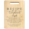 Aunt Gifts Cutting Board Aunt Gifts from Niece Nephew Best Aunt Auntie Gifts Aunt Christmas Birthday Gifts Recipe for a Exceptional Aunt Bamboo Cutting Boards for Kitchen