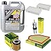 Produktbild QR-PARTS 69346577 Filter Set Inspektionspaket 5 Liter Motoröl Top Tec 4100 5W-40 MANN-FILTER Innenraumfilter Kraftstofffilter Luftfilter Ölfilter