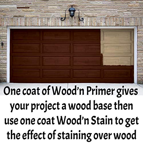 Wood'n Stain - Gel Stain with Liquid Wood by Retique It (16 oz (Pint), 93 Red Mahogany)