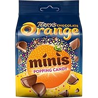 Terry's Chocolate Orange Minis Popping Candy, 140 g