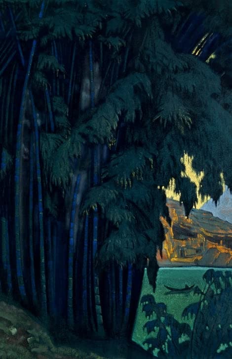 Affiche décorative art mural Roerich pour créer une ambiance zen dans votre salon