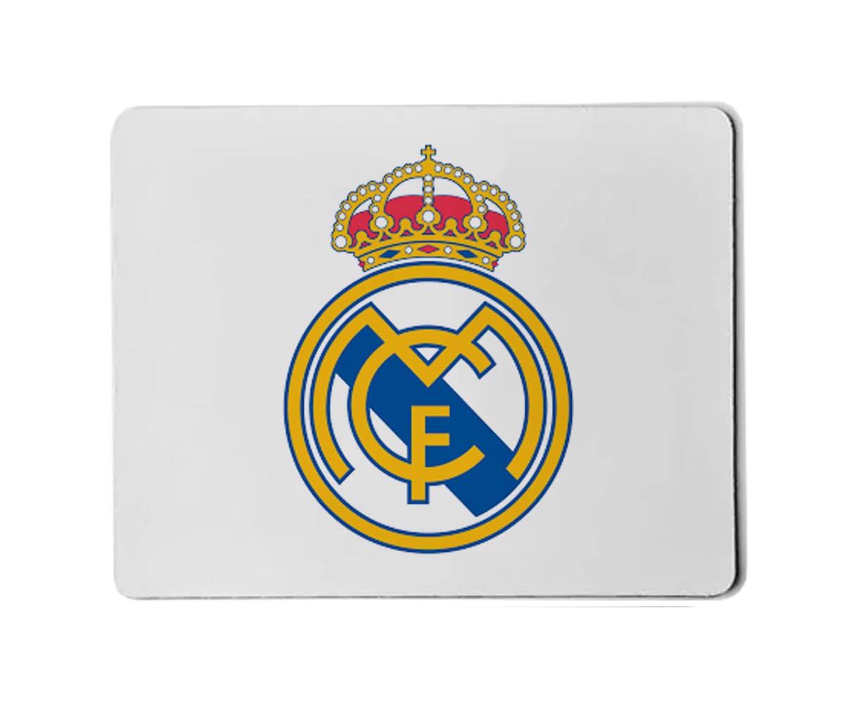 Gen7Dzine Real Madrid Mouse Pad, Large Printed Premium Textured Waterproof Anti Skid Rubber Base for Desktop Laptop Gaming Professional Pack of 1-image-1