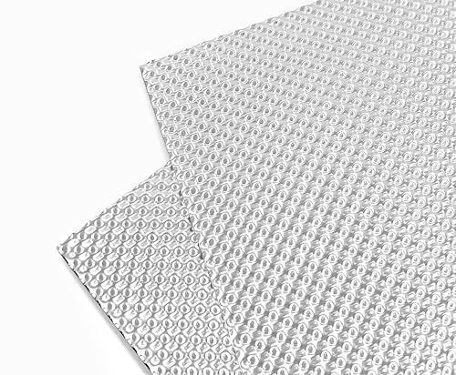 AggSound Exhaust Heat Shield Automotive 16 x 13 2-Pack with Metal Ties