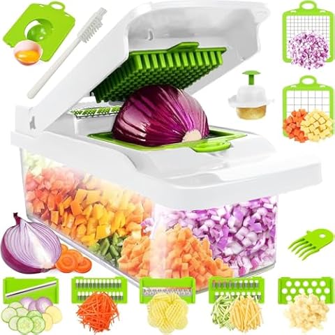 Amzeth 12-in-1 Vegetable Chopper Cover
