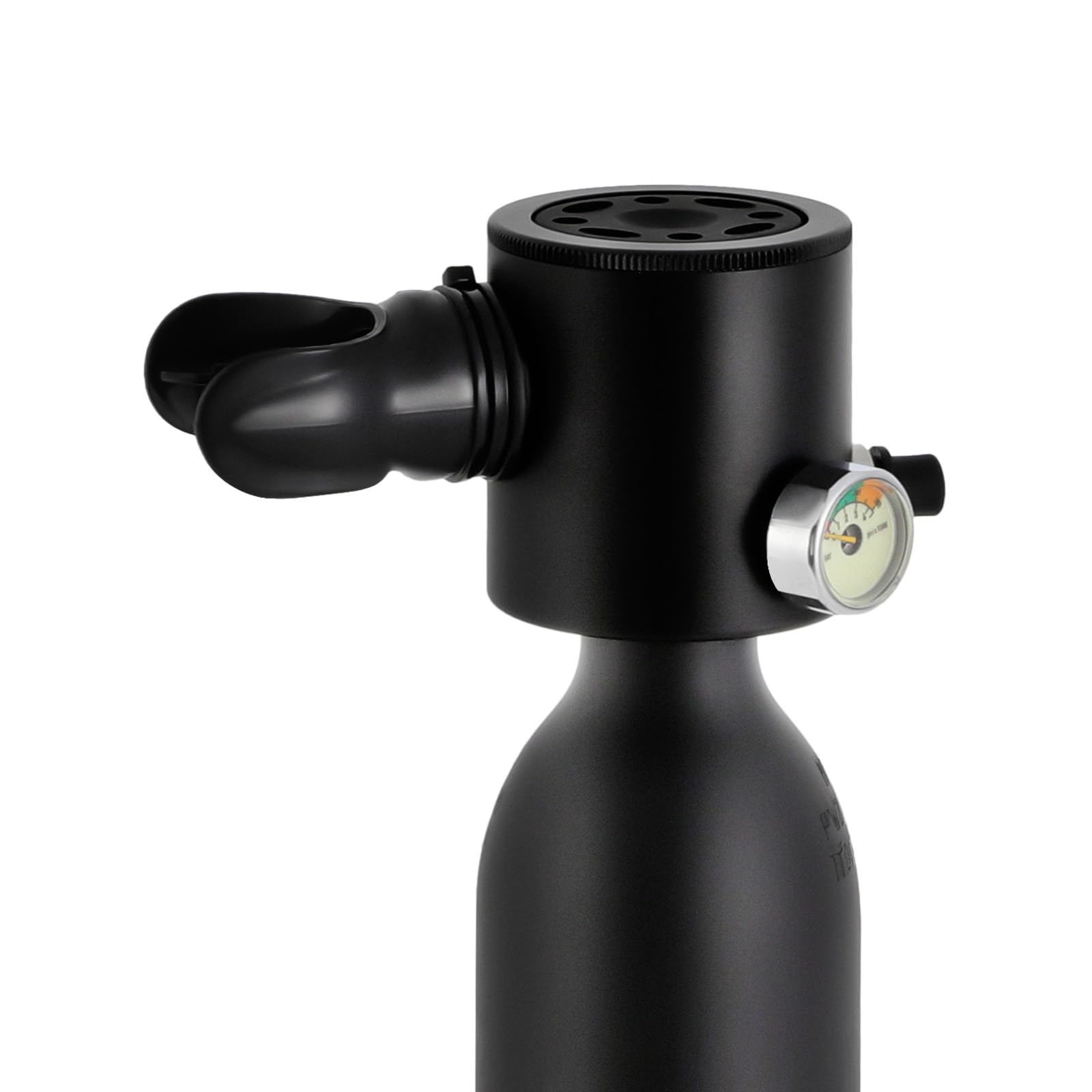0.5L Tauchflasche Sauerstoffflasche 3000psi Mini Taucherflasche, 200bar Sauerstofftank Taucher Set, Tragbare Tauchausrüstung zum tauchen mit 5 Bis 10 Minuten Tauchen