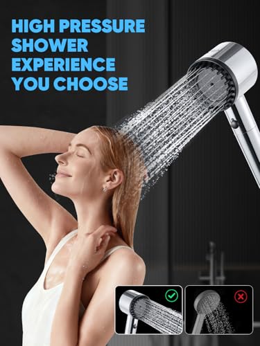 Pomme de douche filtrée Cobbe anti chlore et calcaire pour eau dure