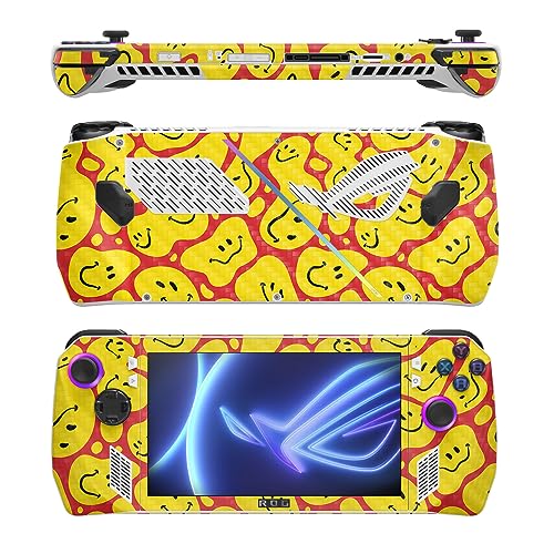 Image of MightySkins Carbon Fiber Skin Compatible with Asus ROG Ally - Tripping with Friend | Protective, Durable Textured Carbon Fiber Finish | Easy to Apply