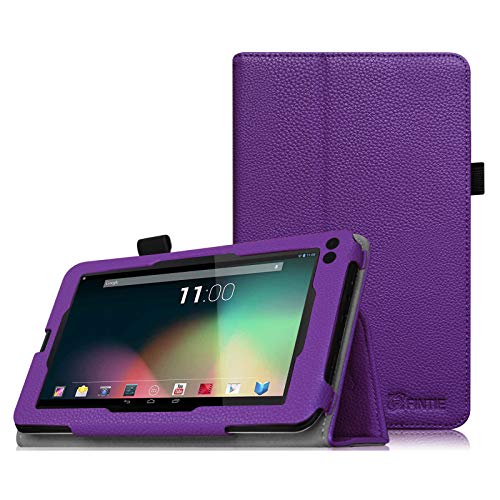 Fintie Case for RCA Voyager 7, Premium PU Leather Folio Cover for All Versions RCA Voyager 7" / Voyager II 7" / Voyager III RCA 7" / RCA Voyager Pro 7" Android Tablet, Violet
