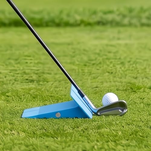 Golf Swing Trainer Magnetic Wedge Chipping Aid Impact Strike Tool
