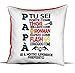 quickgadget Idea Arredo Casa Regalo Cuscino Festa del papà, Compleanno, papà Tu Sei Forte Come Thor, Brillante Come IRONMAM rapido Come Flash, Coraggioso Come Batman