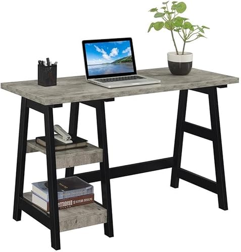 Miniatura 8 de Escritorio de caballete Convenience Concepts Designs2Go, Madera manufacturada, Espresso Espresso,Negro