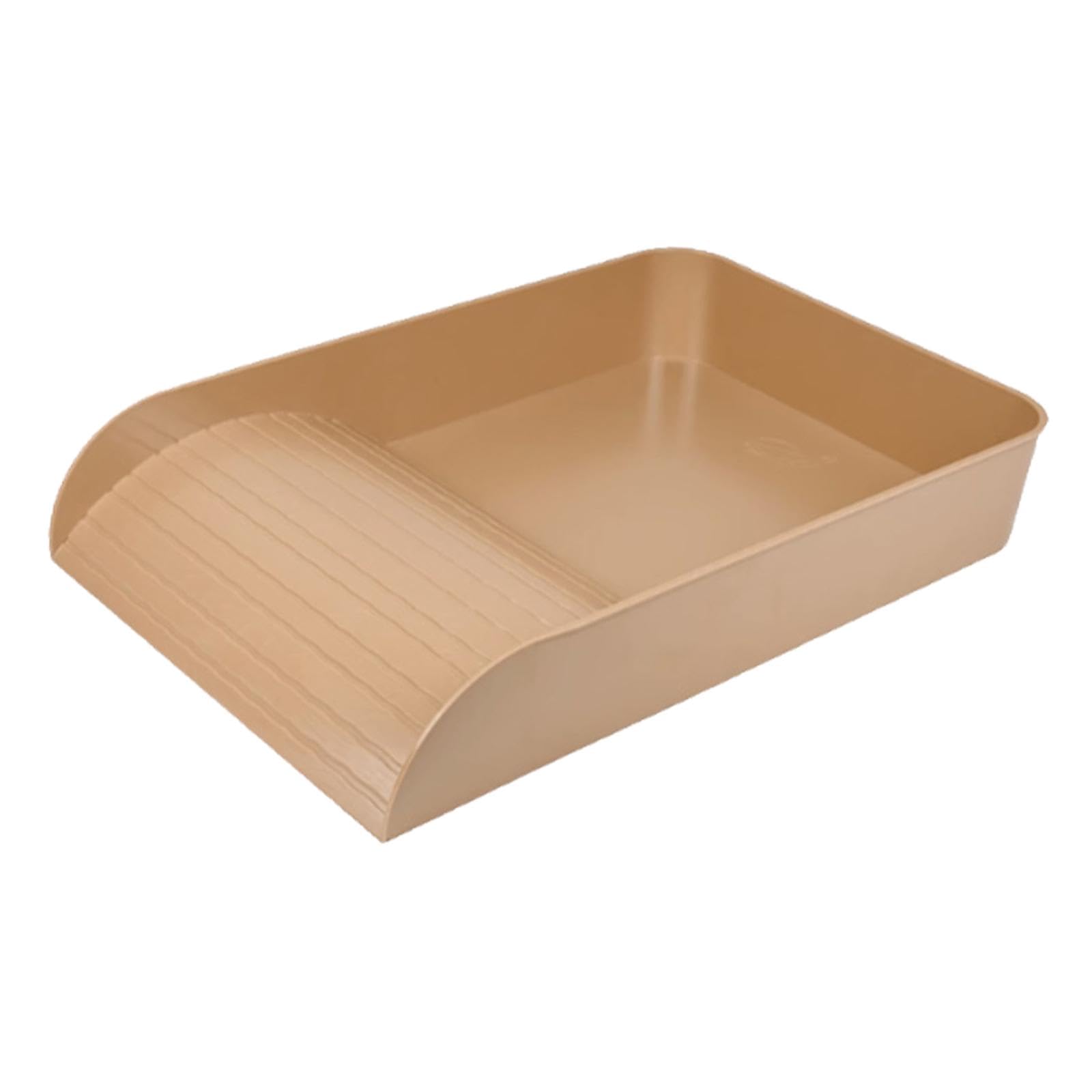 Sharplace Piscina para Tortugas, Plato de Comida para Tortugas con Rampa, Decoración de Pecera Grande, Adorno de Acuario para Ranas, Mascotas Trepadoras Acuátic
