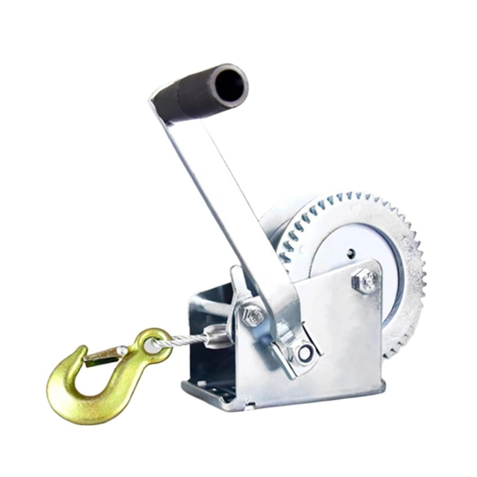 Verricello automatico e sollevatore manuale, 725,7 kg, facile sollevamento e traino per barche, camion, sartiame e costruzione di attrezzature di sollevamento pesanti