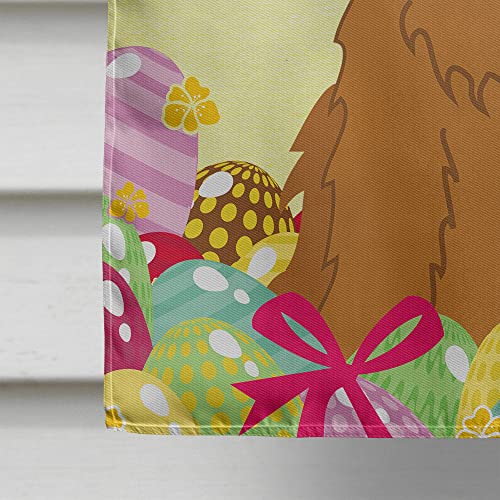 Œufs de Pâques Cocker drapeau grand format en toile de qualité supérieure