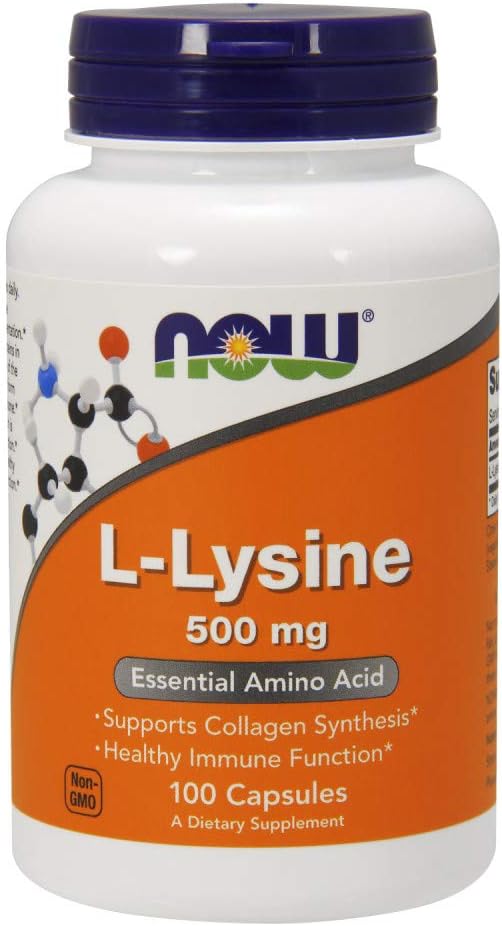 NOW Supplements, LLysine (LLysine Monohydrochloride) 500