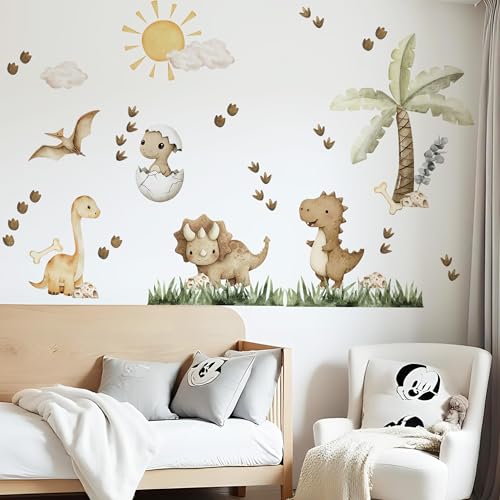 Vinilos decorativos dinosaurios grandes para pared miniatura 2