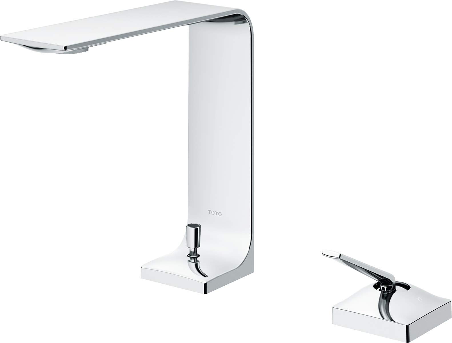 TOTO ZL 1 2 GPM Single Handle Semi-Vessel Bathroom Sink Faucet with COMFORT GLIDE Technology Polished Chrome -