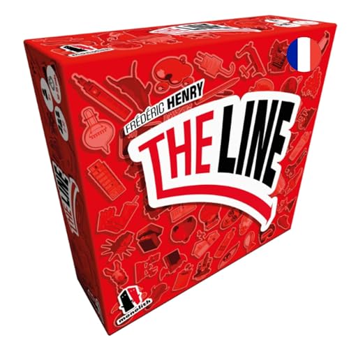 Asmodee - The Line - Monolith - Jeux de société - Jeu de Cartes Familial - Culture Générale - Coopératif ou Compétitif - Dès 8 Ans - 2 à 12 Joueurs - 15 Min - en français VF