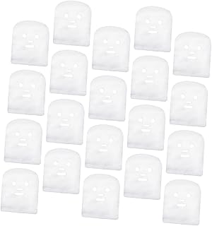 Beavorty 100 Pçs Máscara De Gaze Lençóis Brancos Algodão Máscara De Algodão Gaze Para Frequência DIY Almofadas De Algodão Facial Para Rosto Gaze De Algodão Branco Folhas De