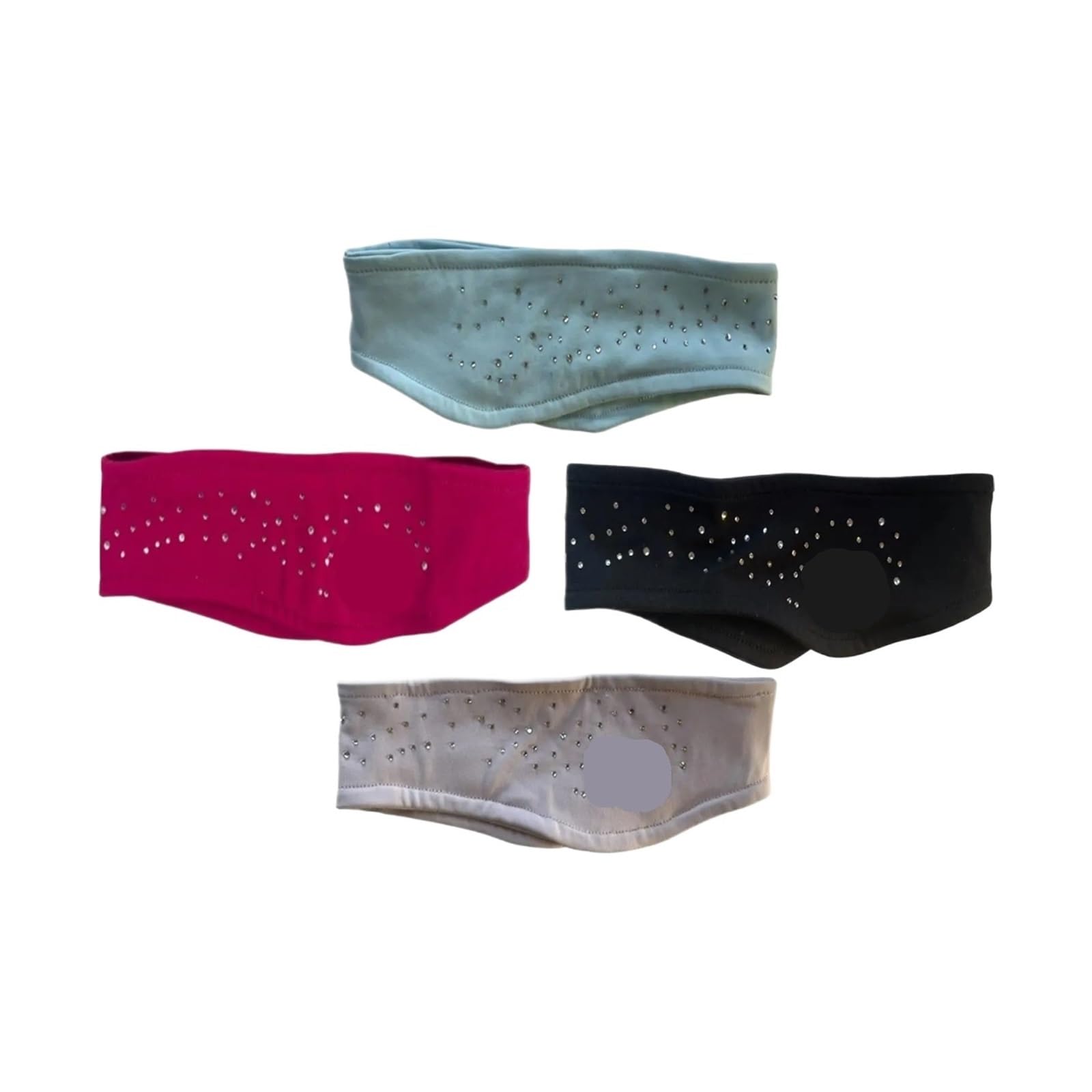 Diadema for Patinaje artístico, Accesorio Deportivo Que Absorbe el Sudor, Banda for Pelo atlética cálida