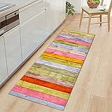 【Super Absorbent】 Die Struktur, die Feuchtigkeit aufnimmt und schnell trocknet, hält Bad und Küche sauber und frisch und schützt den Boden vor Wasserschäden.