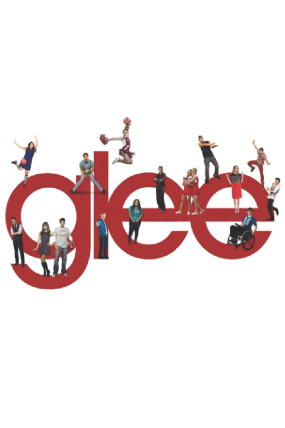 Glee Logo With The Cast Notebook: Journal Notebook For Adults And Kids, Diary Journal for Writing, Students and Teachers, (120 Pages 6" x9")