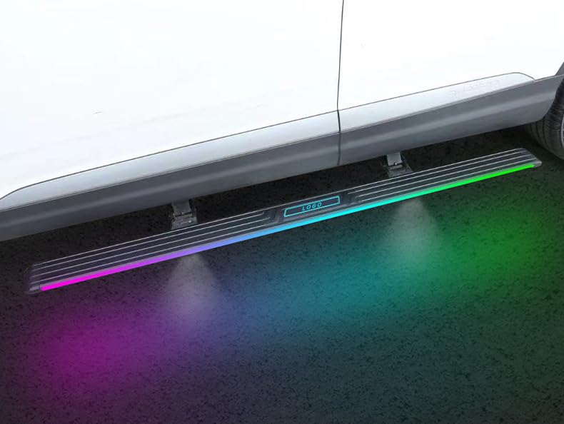Estribos laterales para Ford Explorer 2020-2026 con LED miniatura 5