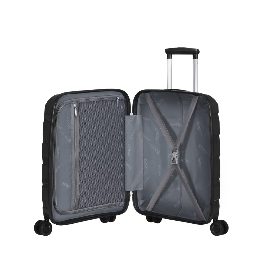 American Tourister Air Move, Equipaje de mano Unisex adulto, Negro (Black), S (55 cm - 32.5 L)