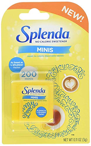 SPLENDA No Calorie Sweetener, Minis, 200 Count (2 Pack)