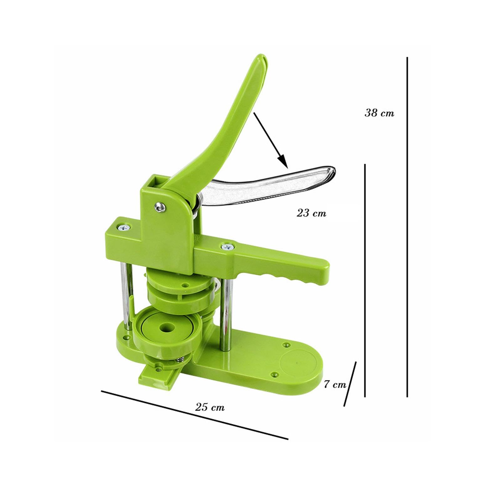 Knopfmaschine, Bastelwerkzeug für Modellbau, Stanzpresse für Anstecknadeln, Bastelbedarf für Kinder, Anstecknadel Herstellung, 32MM
