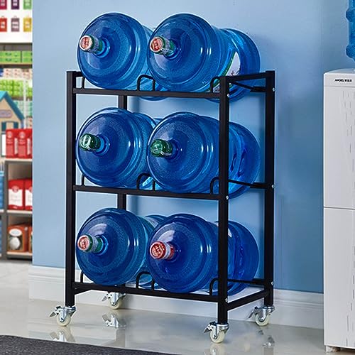 Étagère de vente au détail robuste avec paniers profonds et support à bouteilles d'eau portable