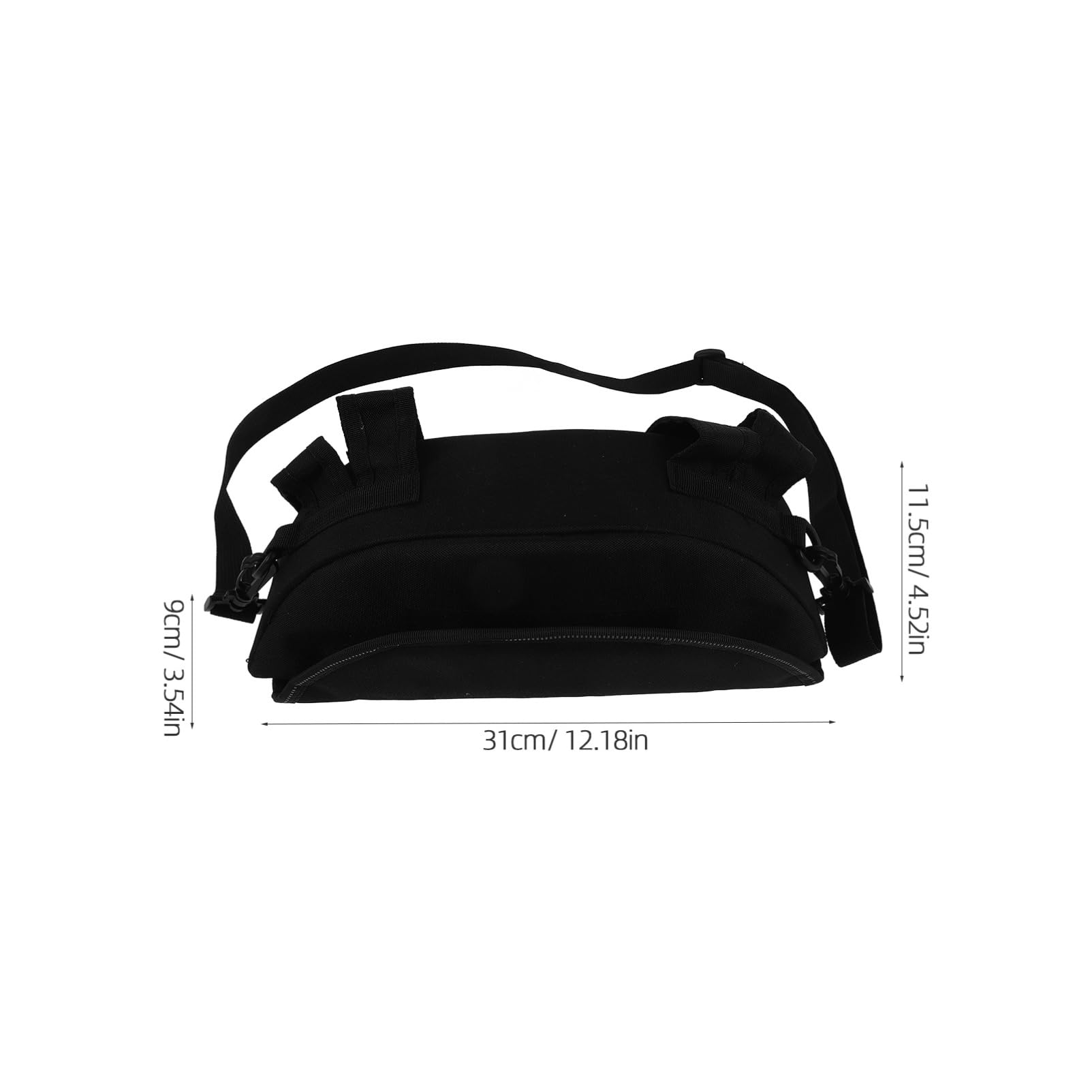 Alipis Borsa da Manubrio per Portaoggetti per Accessorio e Spazioso per Manubri Facile da Installare e Resistente
