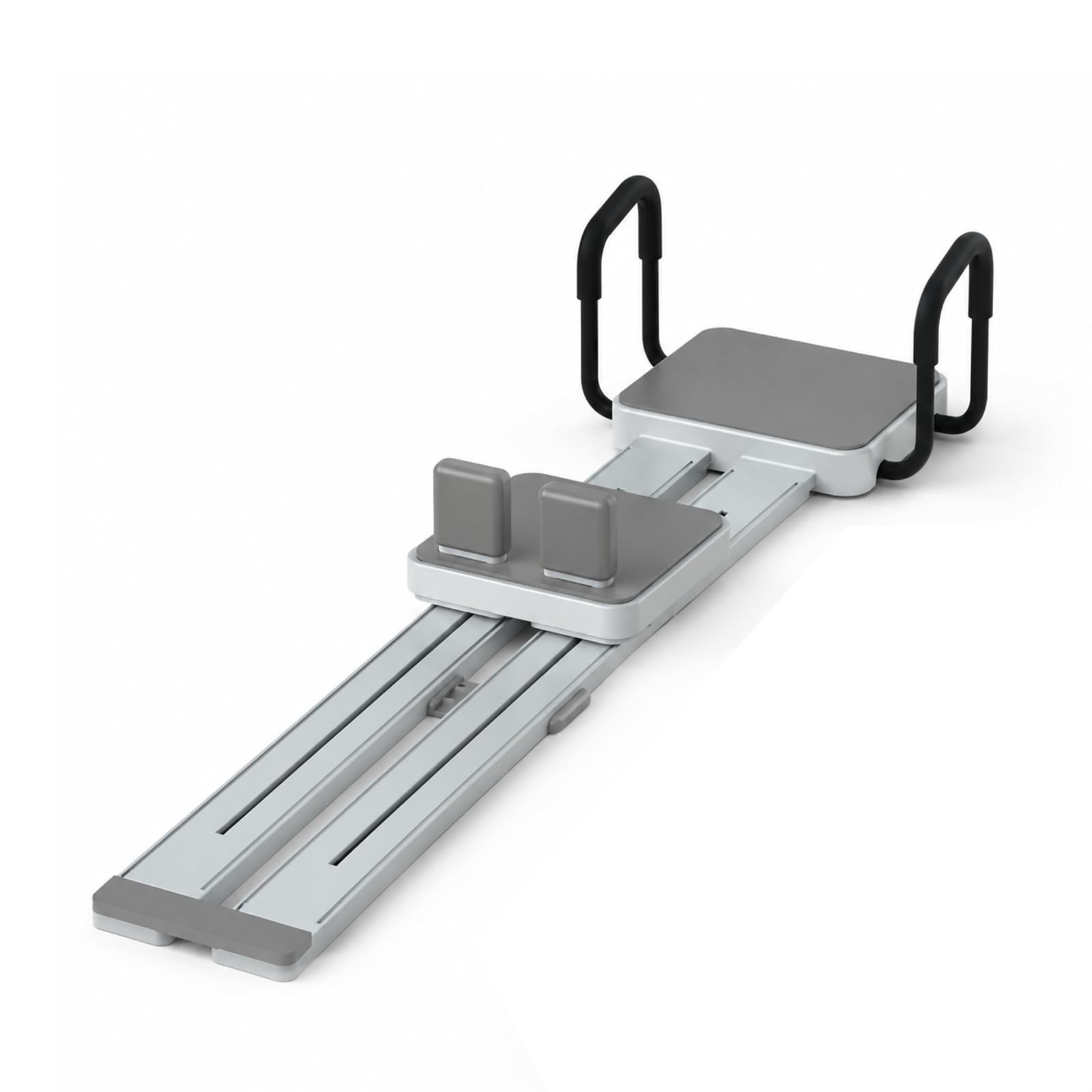 Reformer Pilates Compatto – Tavola 5-in-1 per Allenamento a casa | Addome, sci, push-up, Pilates, pressa, distanza 35-51cm, angolo 360°, 20 cuscinetti antiscivolo, 8kg, silenzioso