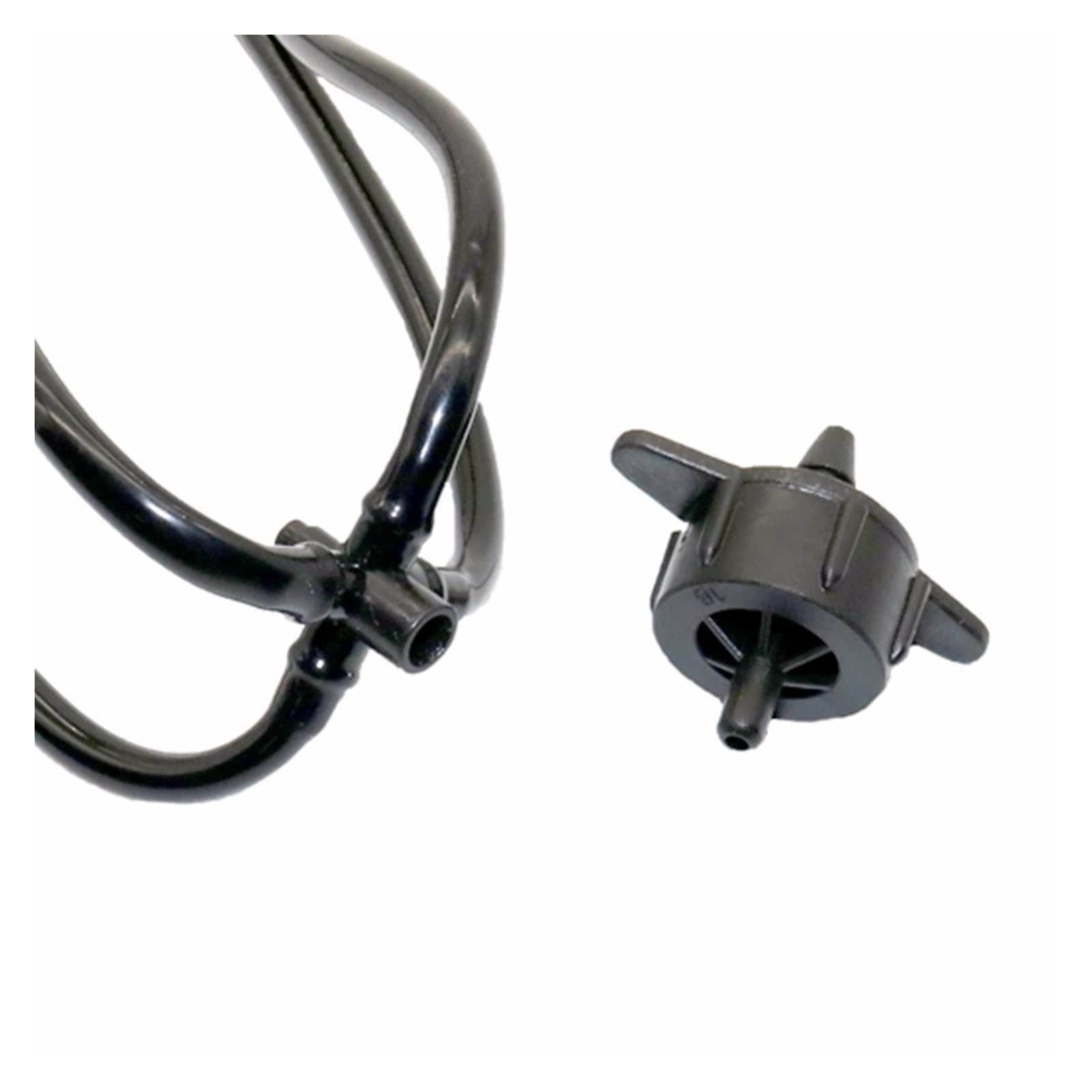 Garden Plumbing 500 Pieces Garden Water Connectors 3/5mm BW Crossover Hose Diverter Garden Irrigation System Accessories