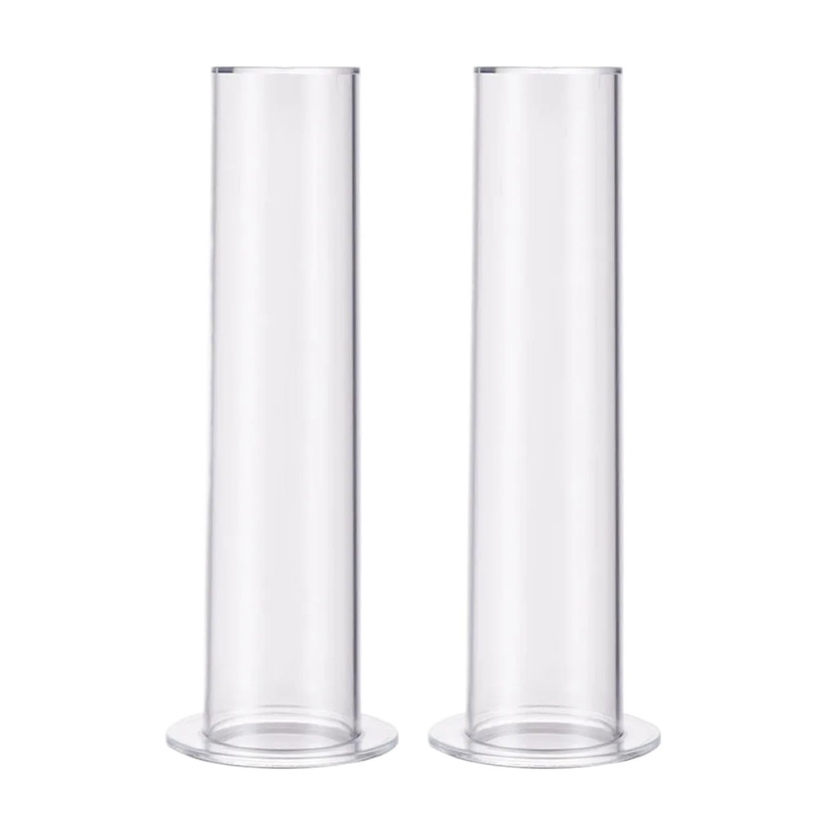 DVMSIEF Bracelet Holder 2Pcs Clear Vertical Tower Hairband Organizer Stand For Headbands Scrunchies Hair Ties Bracelets Display Storage Solution