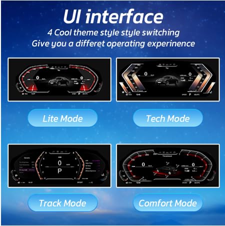 Miniatura 5 de Pantalla LCD completa de repuesto para BMW 5 6 7Series X3 X4 X5 X6 Pantalla de información original del coche Velocímetro Tablero de instrumentos