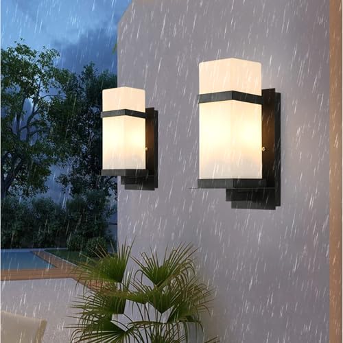Applique murale LED extérieur étanche contre l'obscurité des allées et terrasses