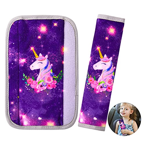 Basumee Almohadillas para Seguridad Protector Cinturon Coche Niños Almohadillas Protectores de...