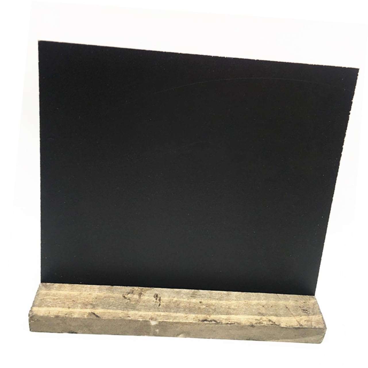 Mini Tableau Noir de Table 10 Pièces en Bois avec Support Amovible
