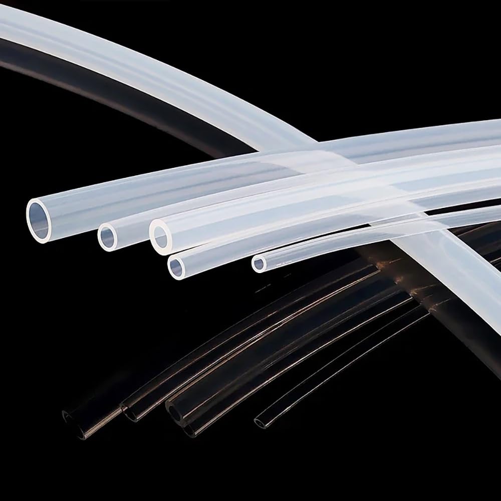 Tubo Transparente De PTFE, Manguera De Teflón Antiadherente, Resistente A Productos Químicos, Alta Temperatura(ID8 x OD10mm)