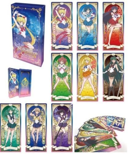 Sailor Moon Crystal 25th Anniversary Toei Official Licensed Limited Ed Tarot Cards