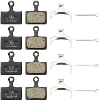 4 Pairs Bike Brake Pads for Shimano BR-RS305 BR-RS405 BR-RS505 BR-RS805 DEORE XT M8100 Series TIAGRA 4700 Series